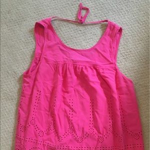 Pink Crown & Ivy Tank top